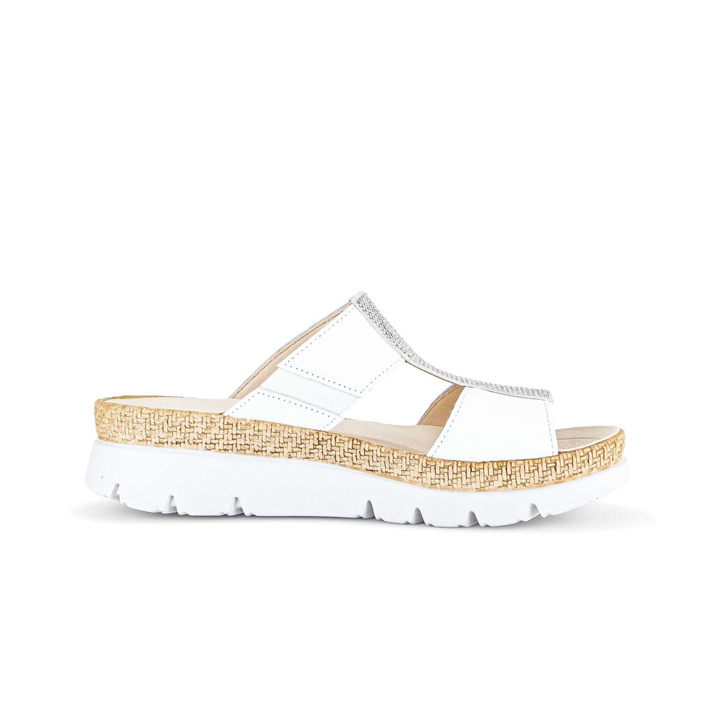 Gabor fashion Pantolette weiß