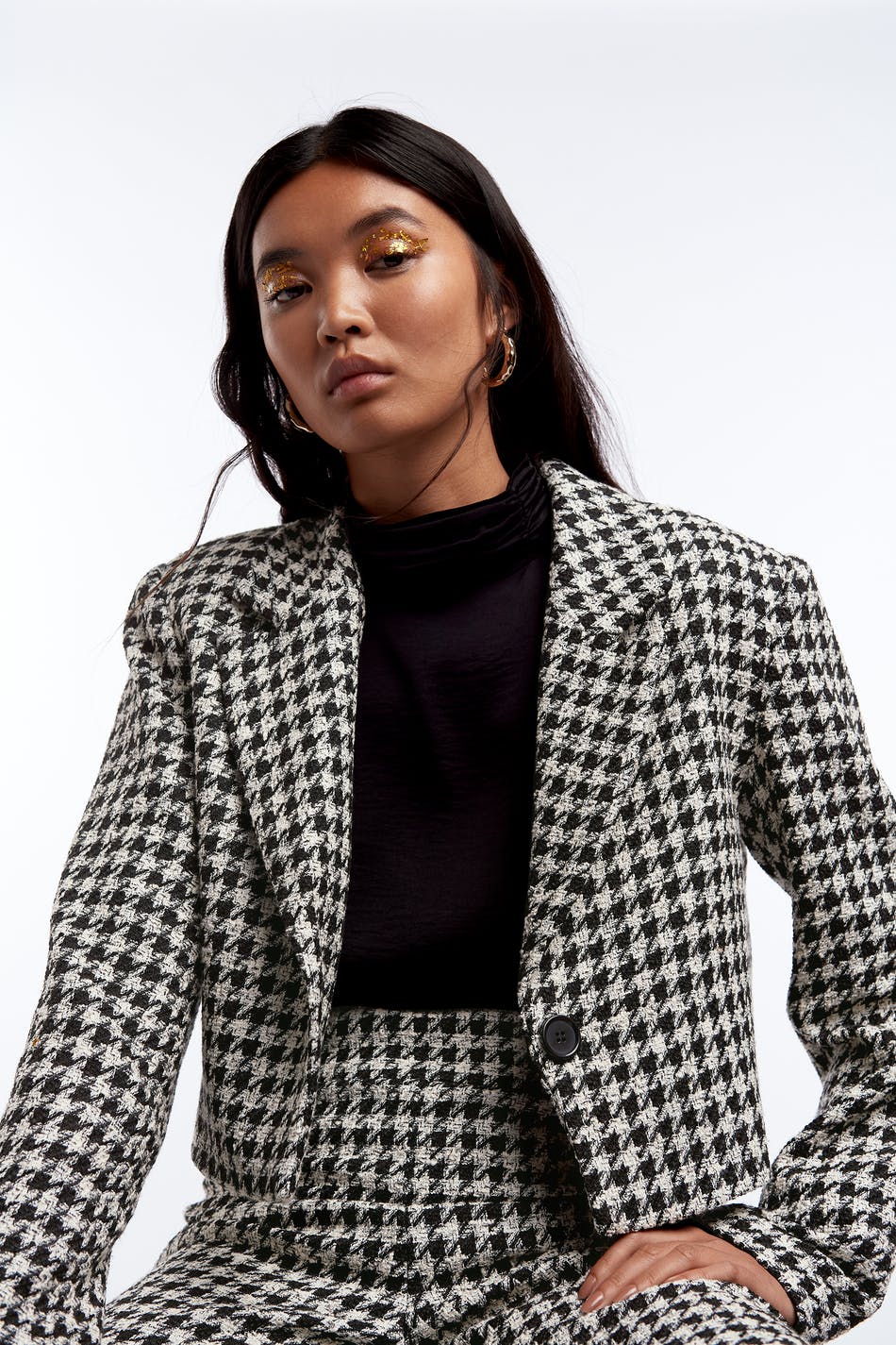 Gabbie crop blazer
