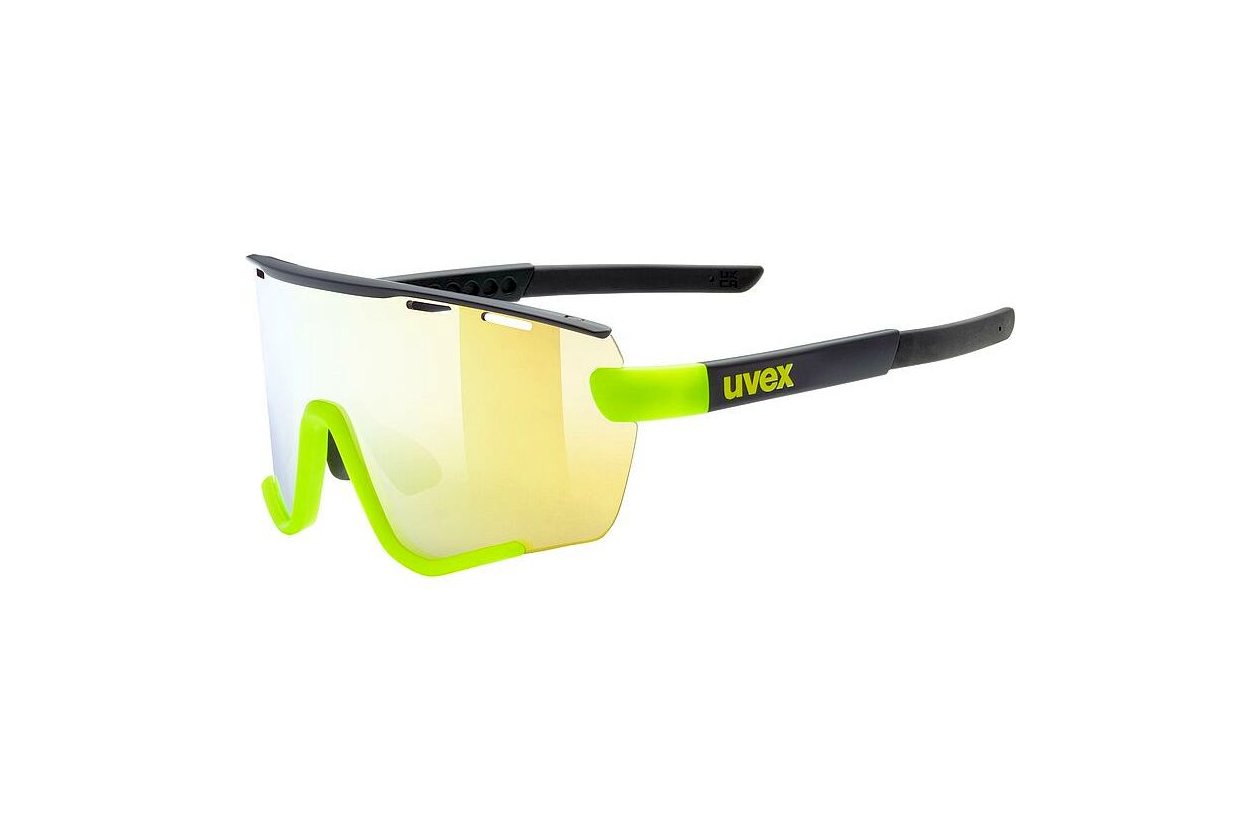 Uvex Sportstyle 236 Set Black Yellow Matt / MirrorYellow