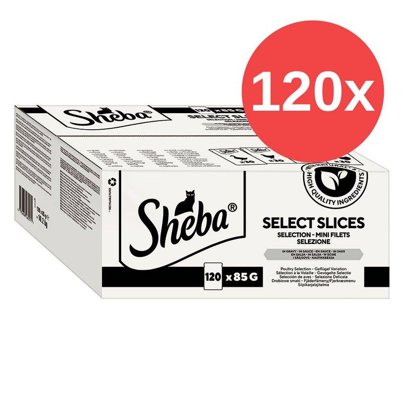 Multipack Sheba Frischebeutel 120 x 85 g zu TOP-Preisen | bitiba