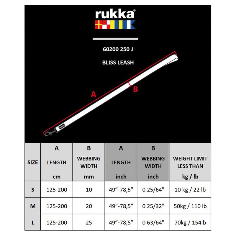 Rukka Bliss Leine, türkis zu TOP-Preisen