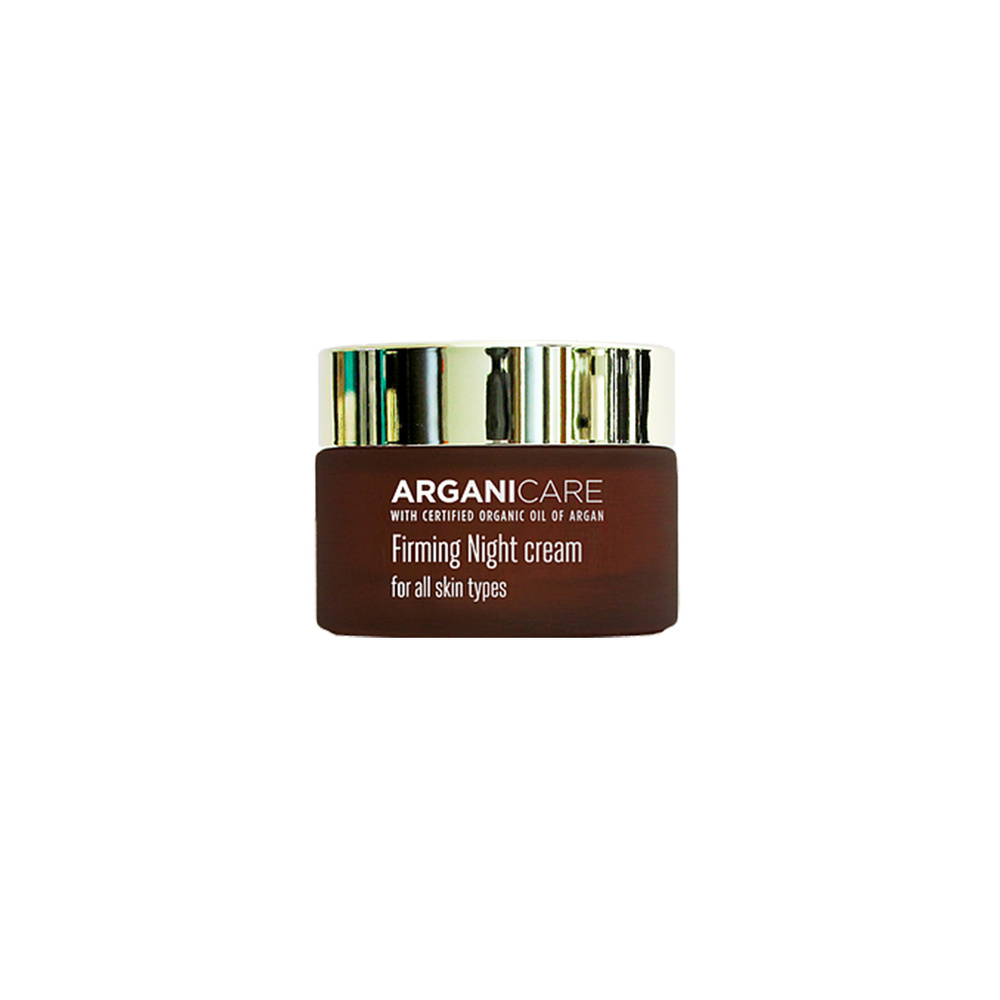 Arganicare crème de nuit raffermissante Pour tous types de peaux