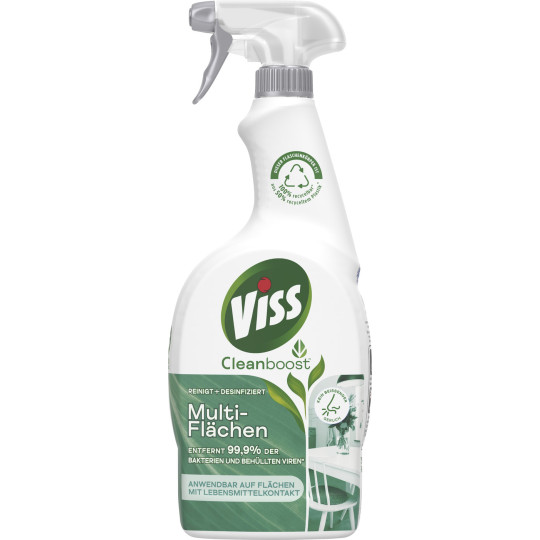 Viss Cleanboost Reinigt + Desinfiziert Multi-Flächen 750ML