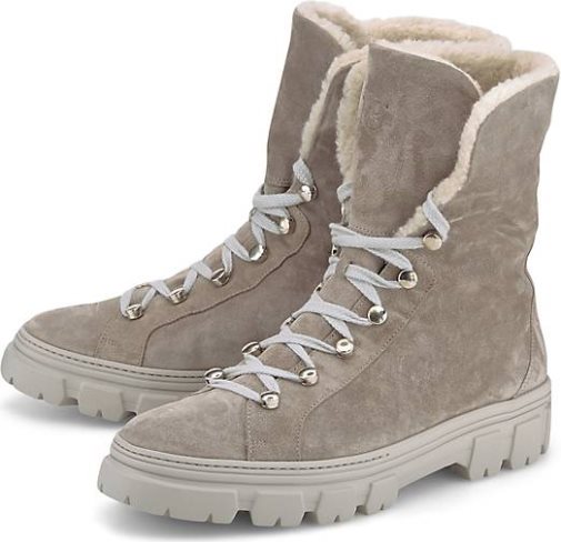 Paul Green Winterboot Schnürbootie mit Merino-Warmfutter