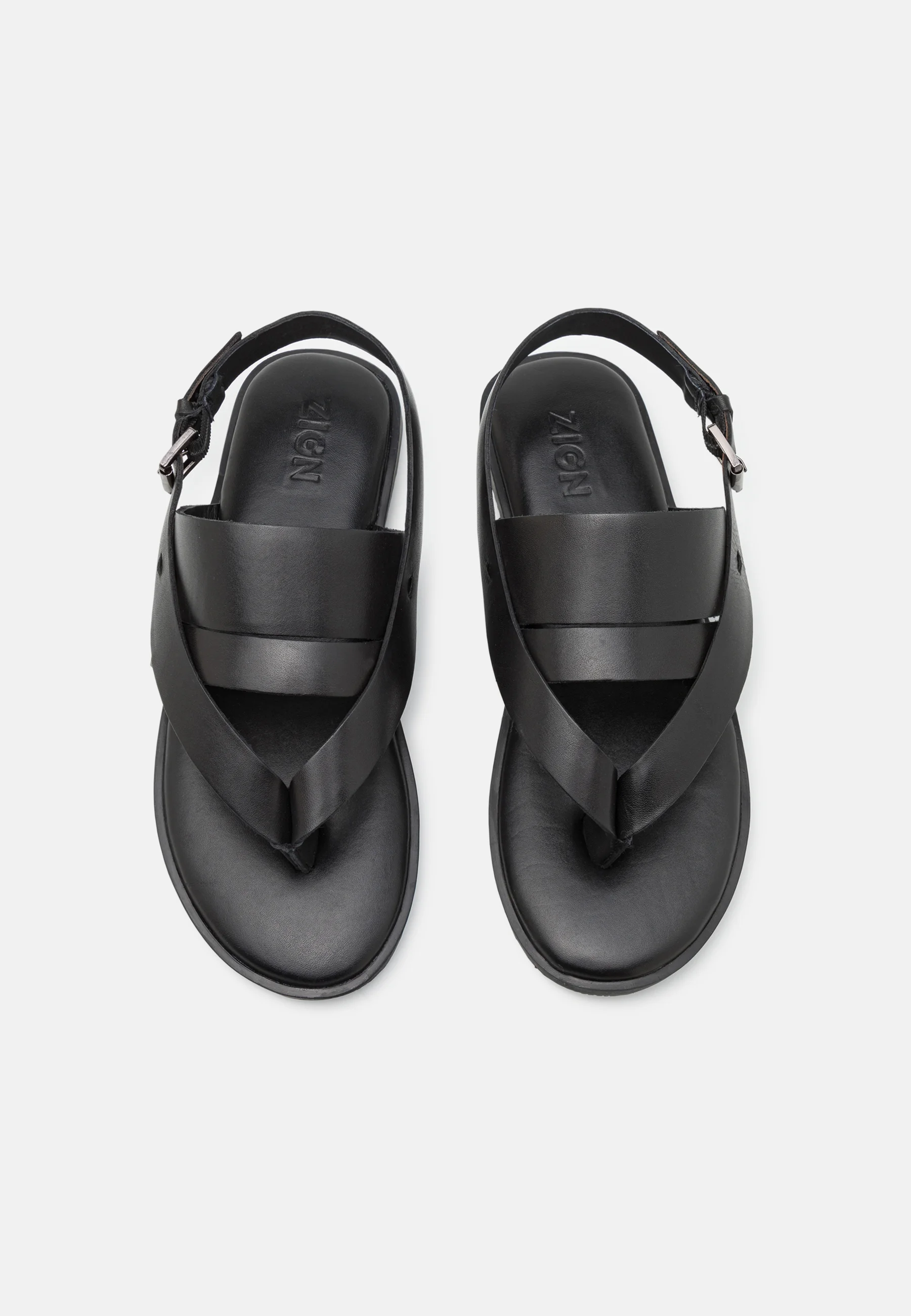 Zign LEATHER UNISEX - Chanclas