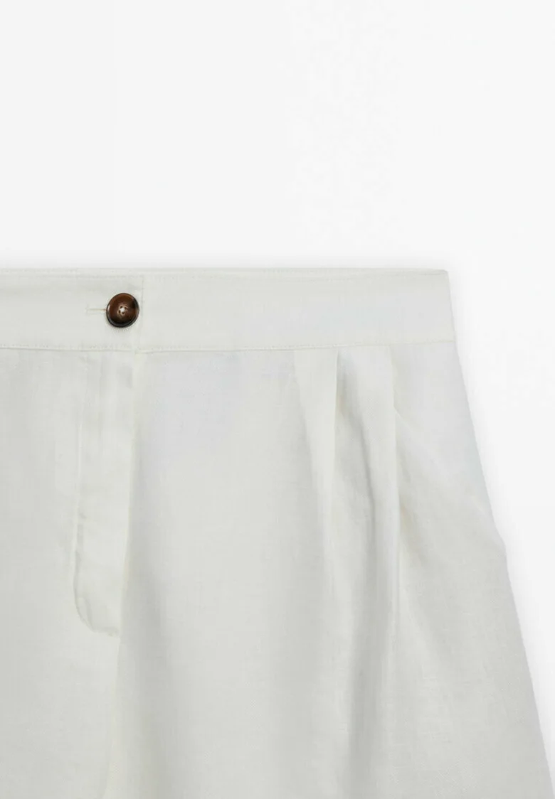 BERMUDA CON DOBLE PINZA Massimo Dutti - Shorts