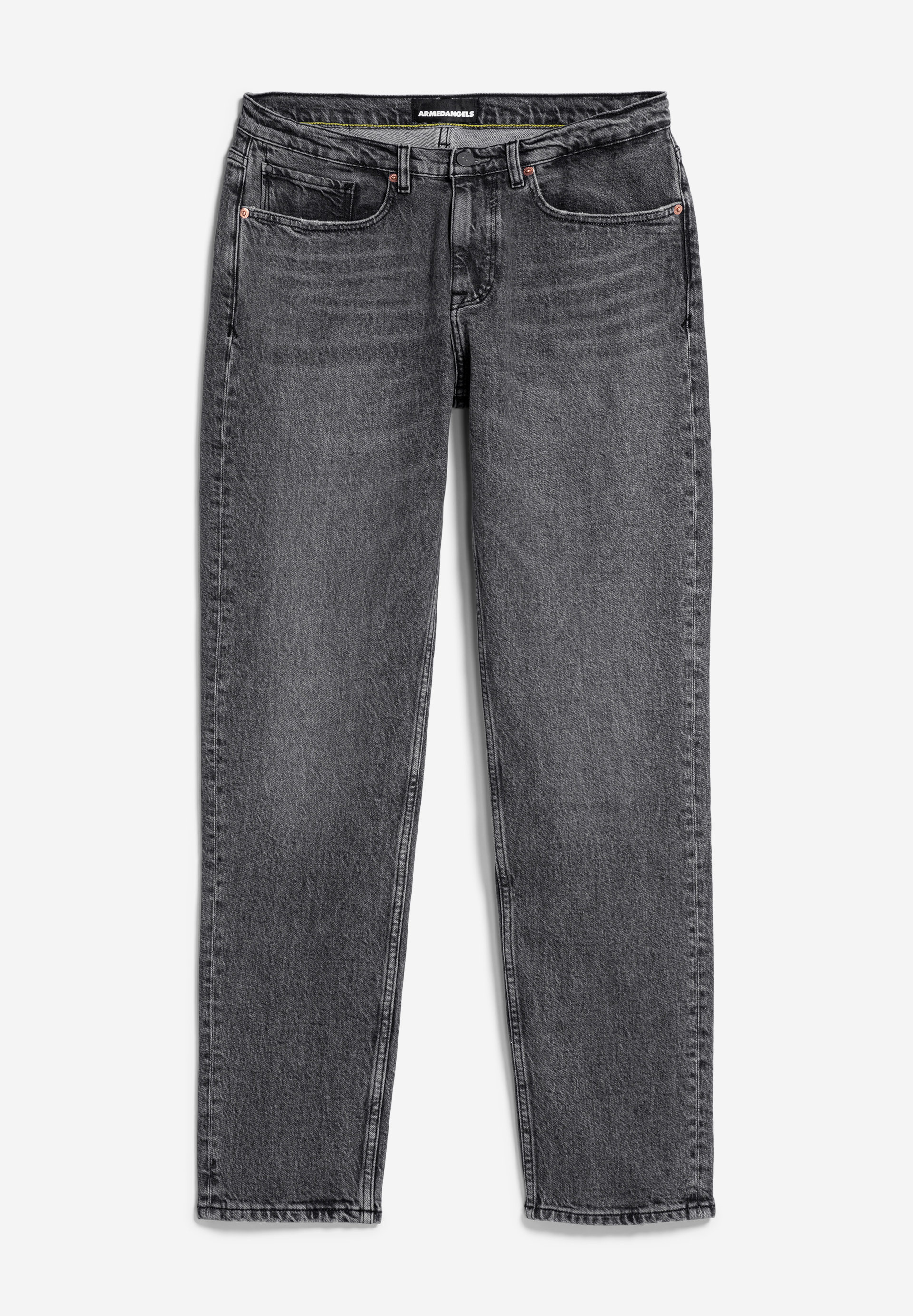Straight Leg Mid Waist aus Bio-Baumwoll Mix