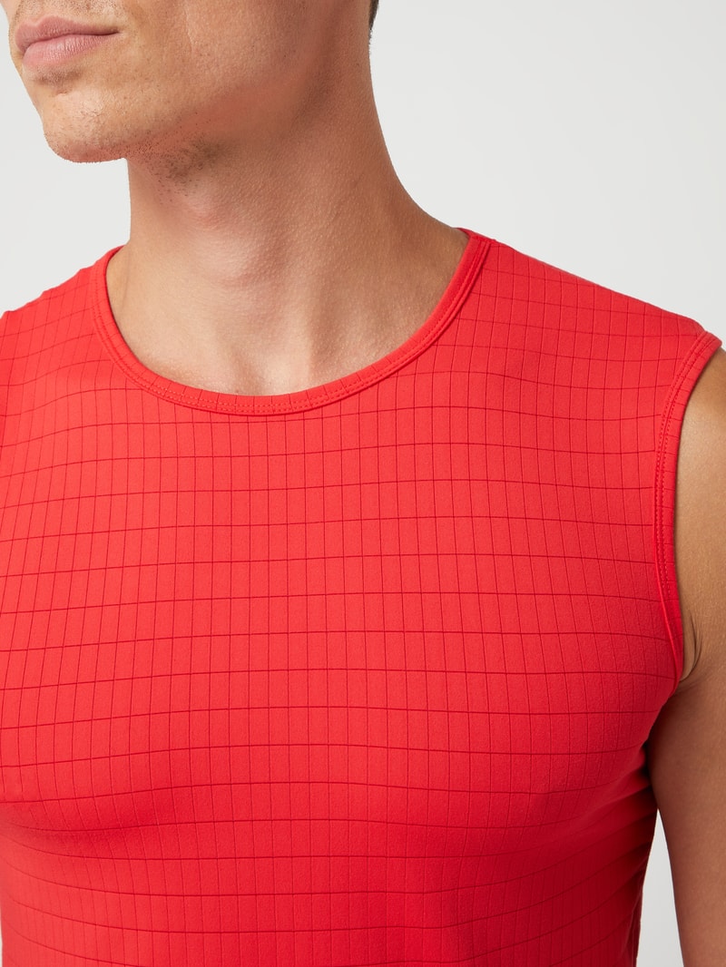 Tanktop mit Stretch-Anteil in rot