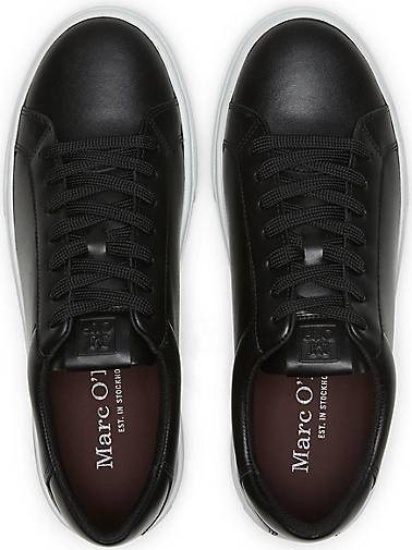 Marc O'Polo Cupsohlen-Sneaker aus edlem Rinds-Nappaleder