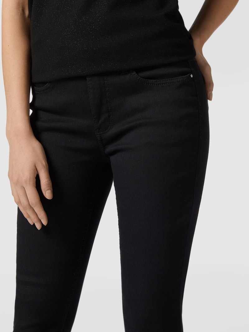 Dream Skinny Jeans aus Coloured Denim in schwarz