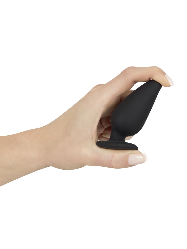 Black Velvets Analplug Heavy plug in schwarz günstig kaufen 8,5