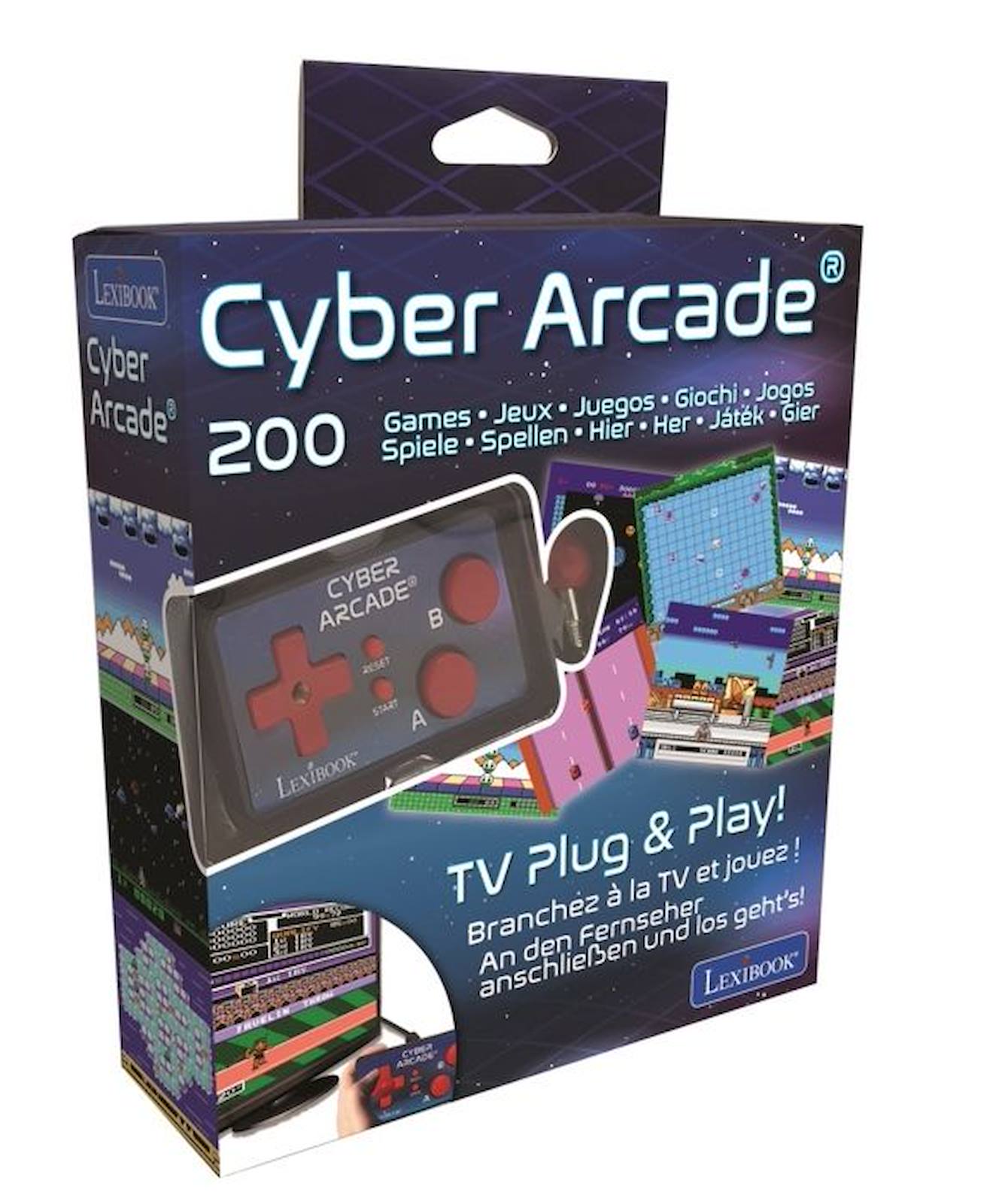 Console TV Cyber Arcade® Plug N' Play