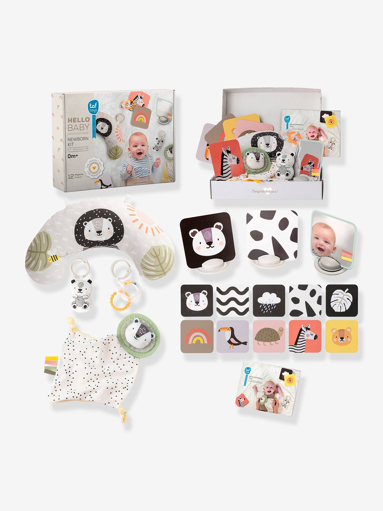 Taf Toys Baby Spielzeug-Set für Neugeborene 12 Teile TAF TOYS - mehrfarbig