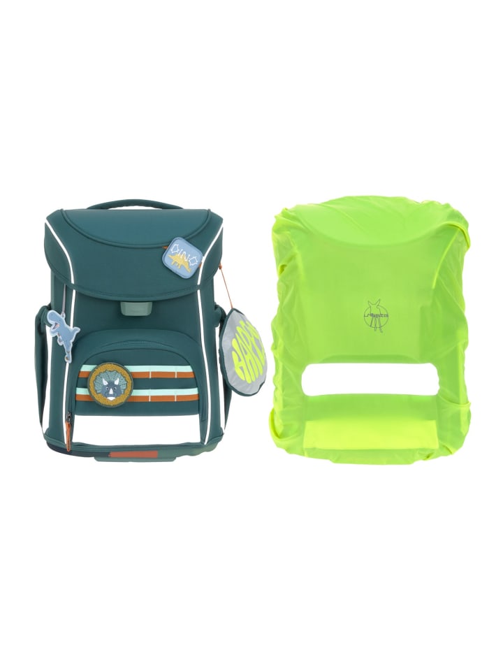 Lässig Lässig Schulranzen Set 7-teilig, Slim Unique dark green günstig kaufen onesize