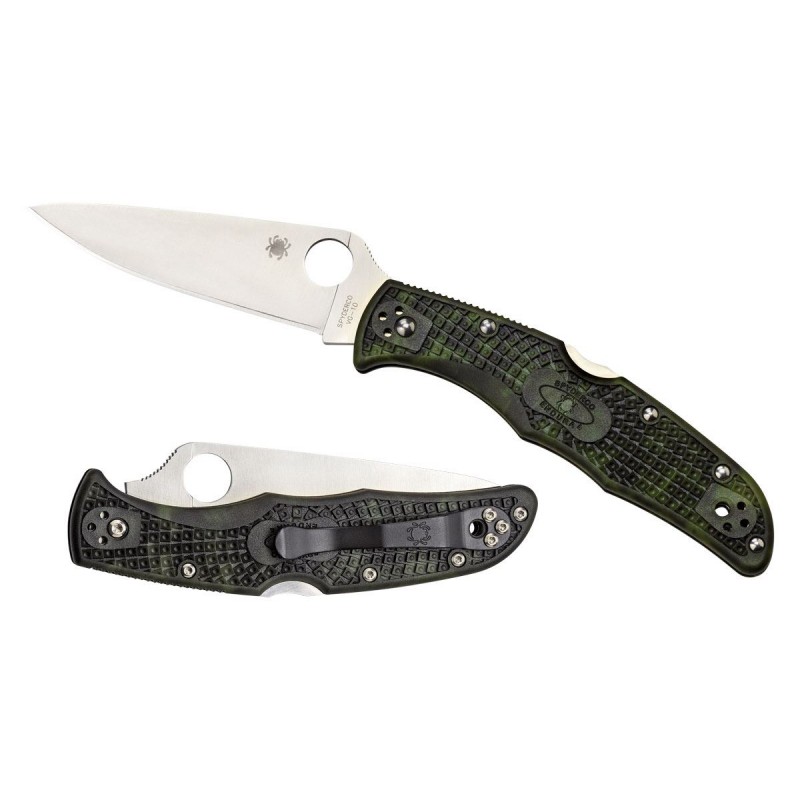 Coltello Tattico Spyderco Endura Zome Green C10ZFPGR, (tactical knife)