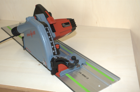 Mafell 917614 MT55 cm³ Maxi-MAX Tauchsäge in T-Max mit Führungsschiene F160