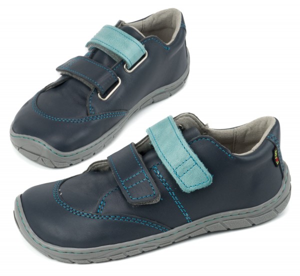 Fare Bare |vA ~ LowCut Leder ~ Dunkelblau