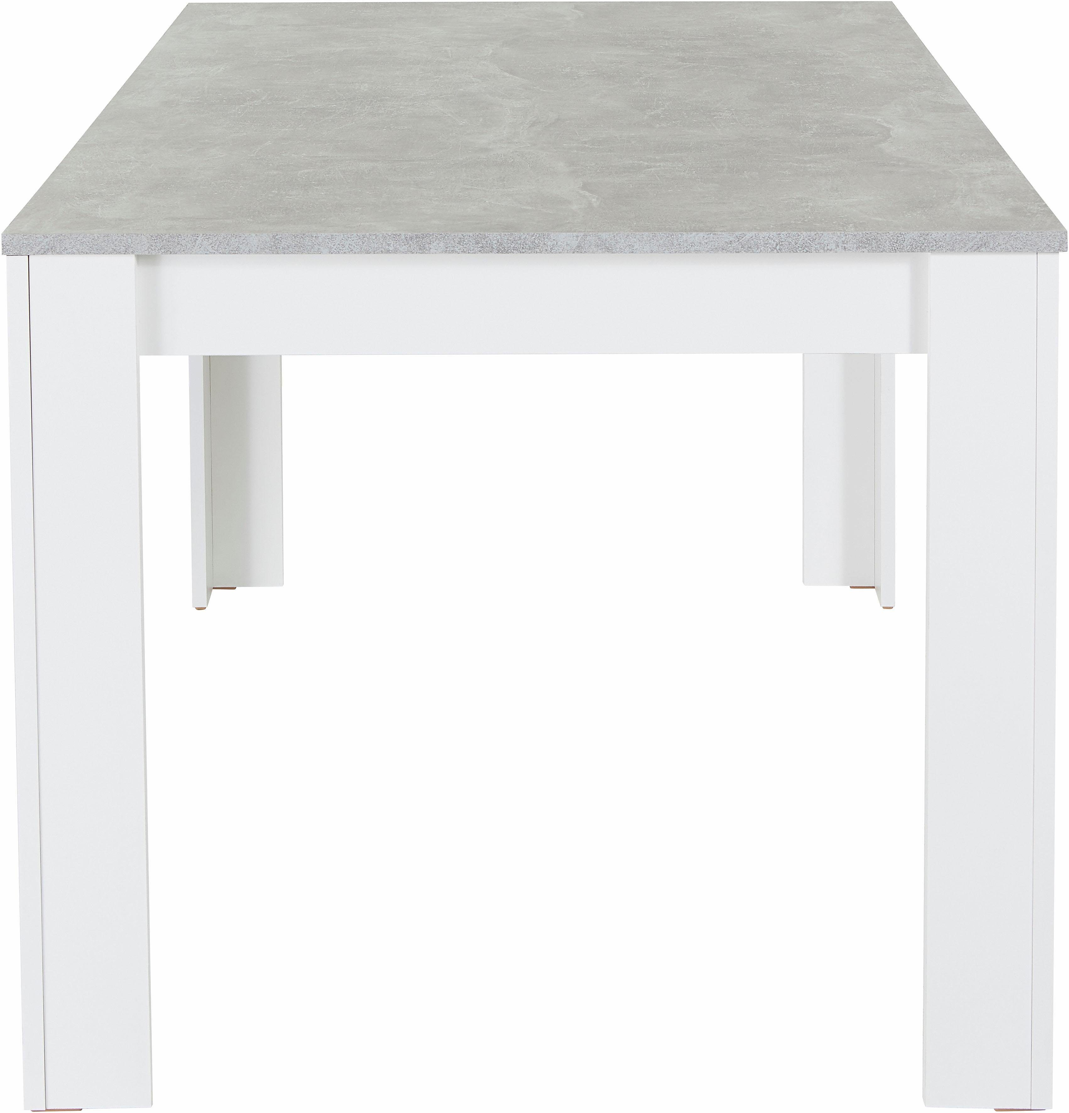 Homexperts Esstisch Zabona (1-St., Zabona), Esstisch, Breite 160 cm