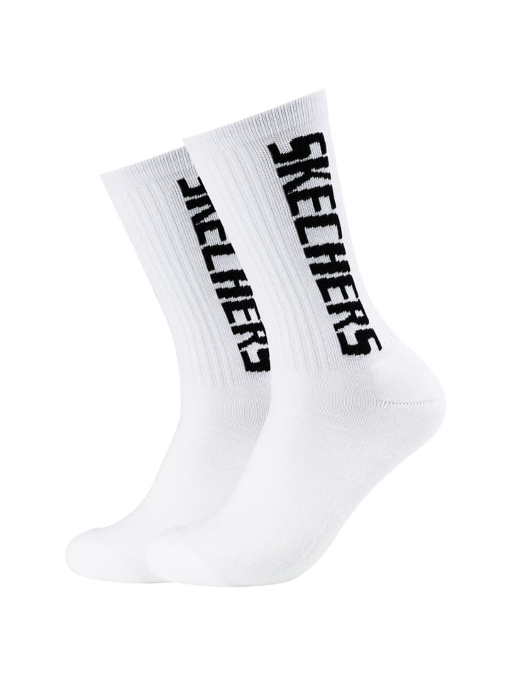 Skechers Tennissocken 6er Pack cushioned in Weiß günstig kaufen 39-42