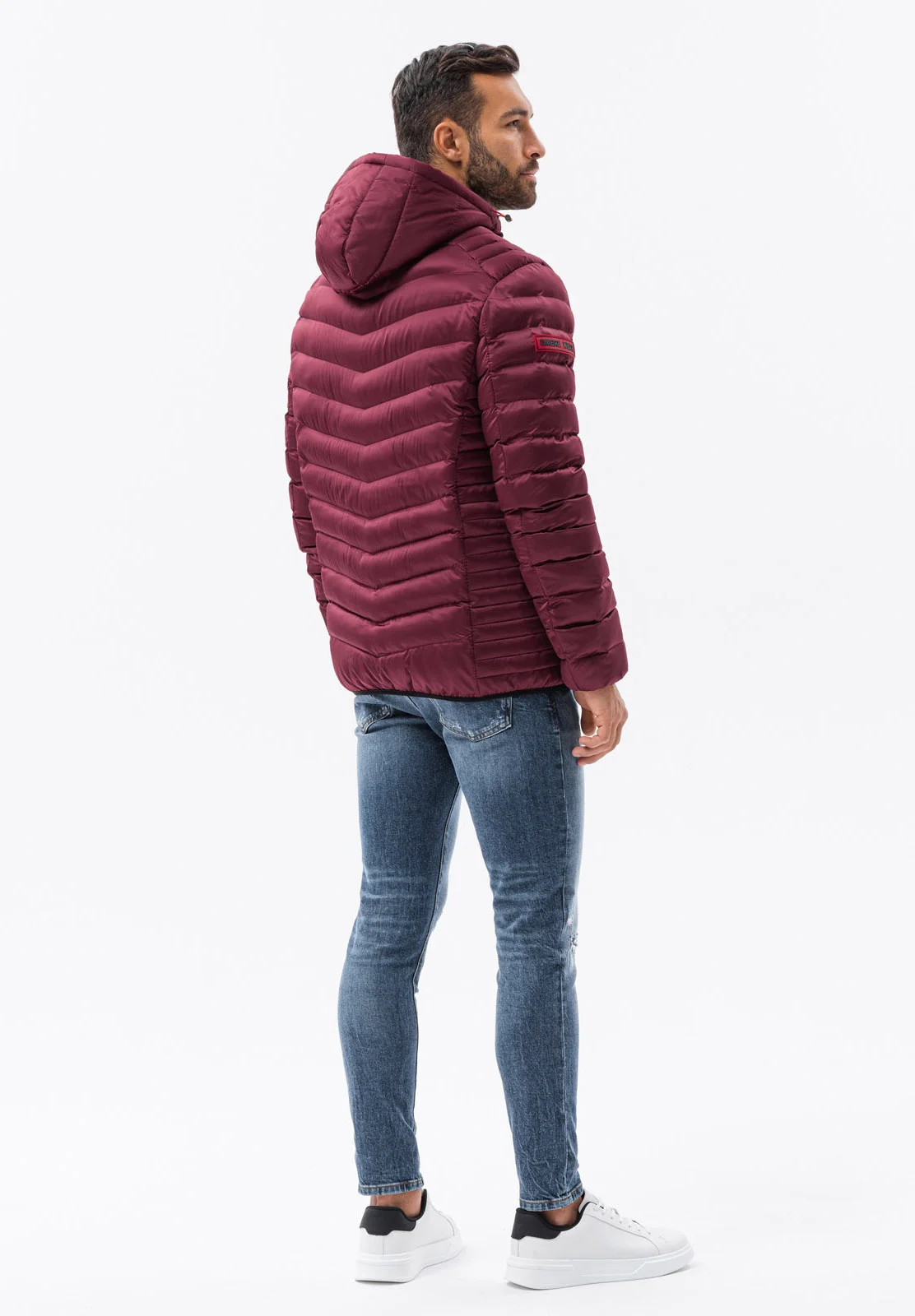 Chaqueta de invierno ombré