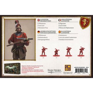 A Song of Ice & Fire – Lannister Crossbowmen (Armbrustschützen von Haus Lennister) (Multilingual)