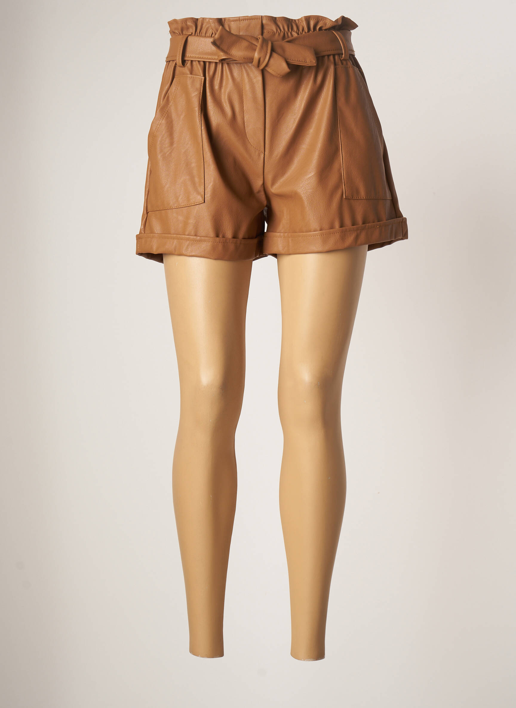 Dona Lisa Shorts 1 Femme couleur beige