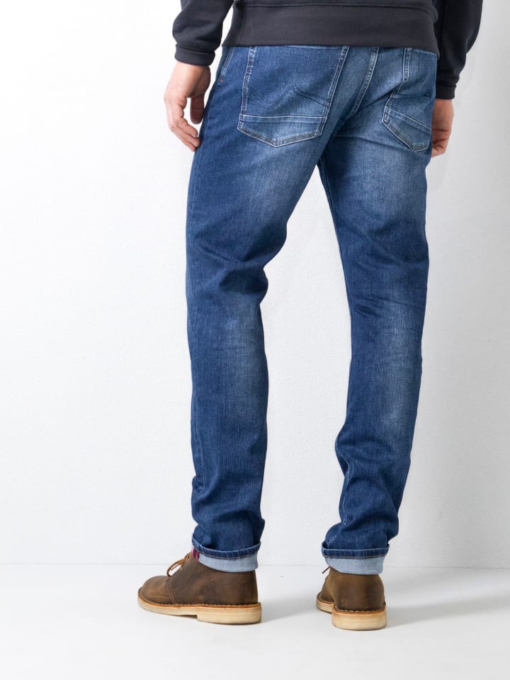 Petrol Industries Regular Tapered Fit Jeans Russel in Blau günstig kaufen