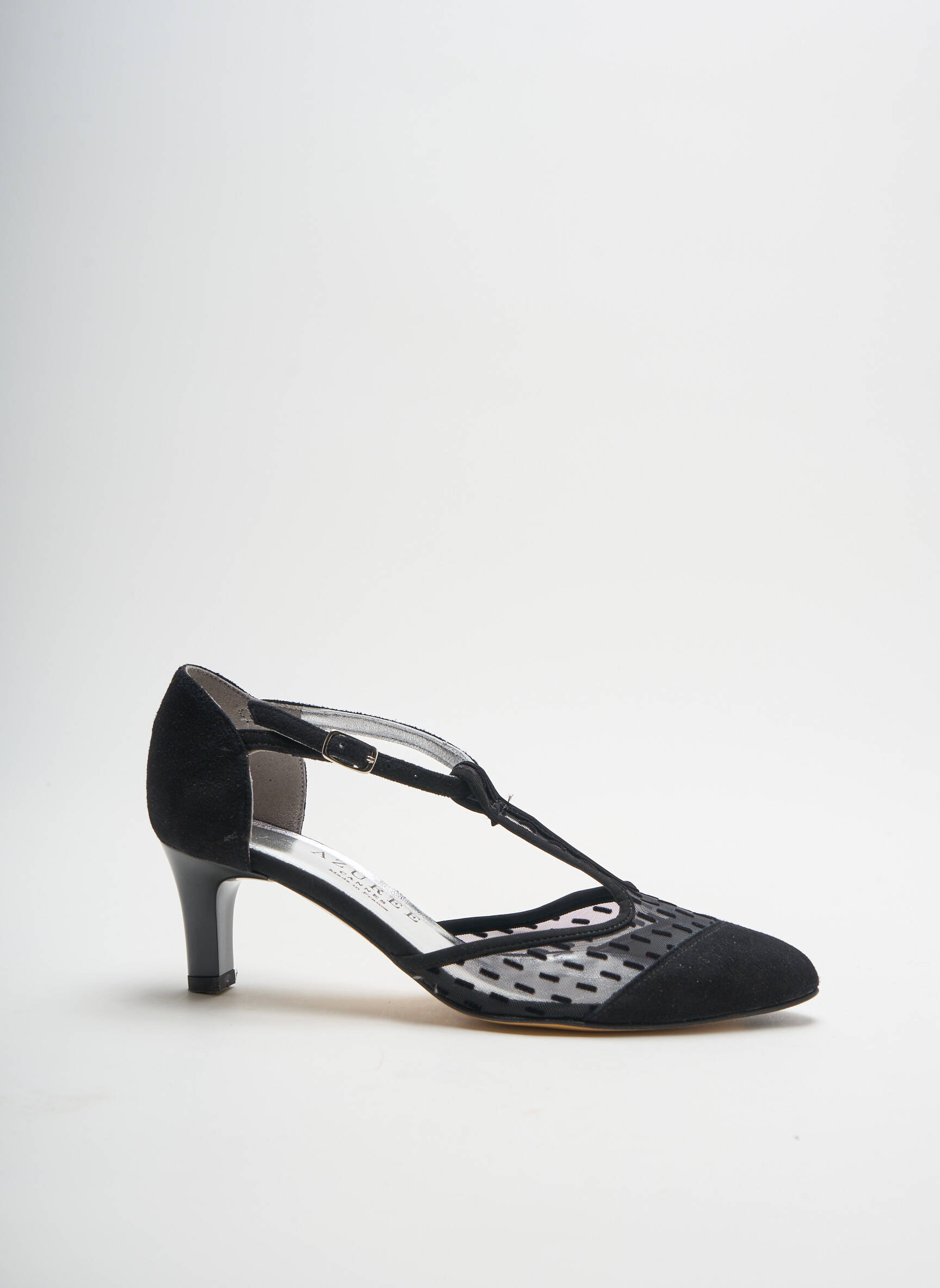 Azuree Sandales Nu Pieds Femme couleur noir