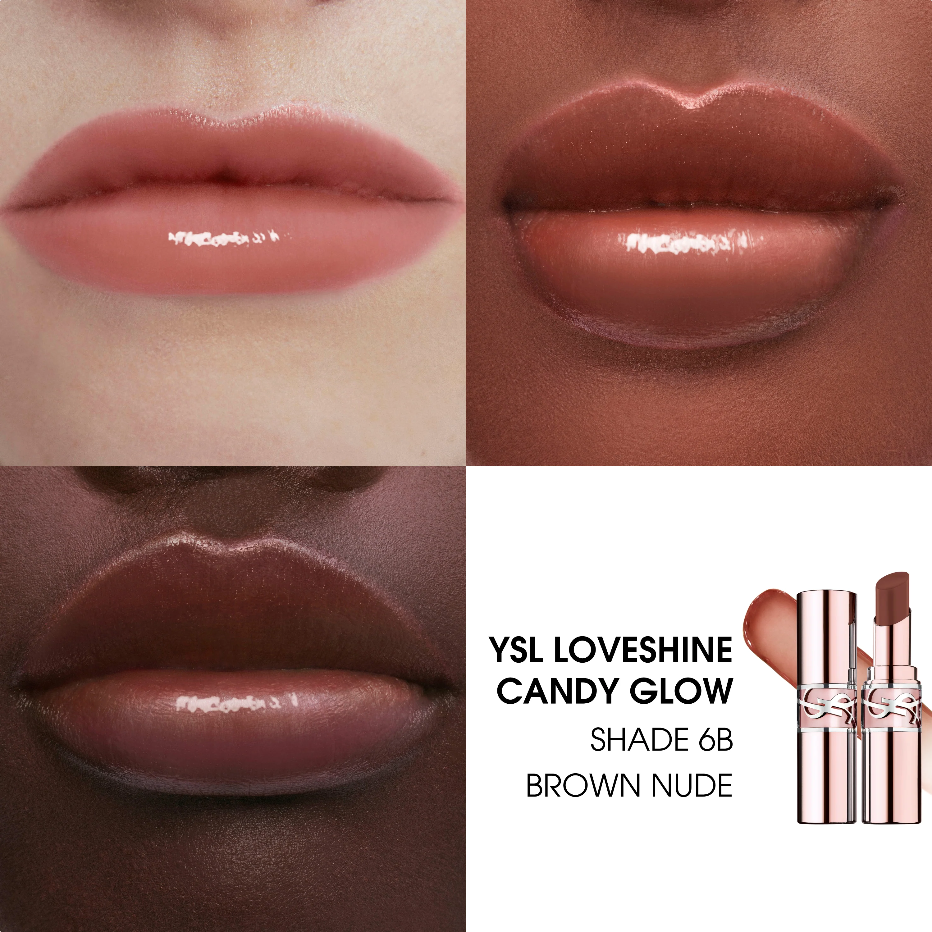 Labbra YSL Loveshine Candy Glow - Rossetto brillante, Balsamo Labbra, Rossetto