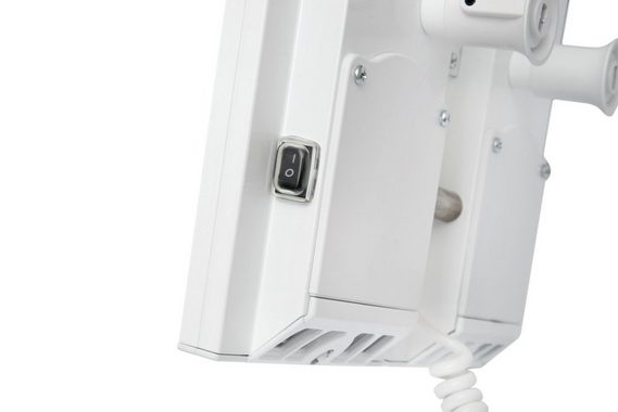 Finesa Elektrischer Badheizkörper mit Smarte Thermostat, Wärmeabgabe 400-1200W, 5 Jahre GARANTIE
