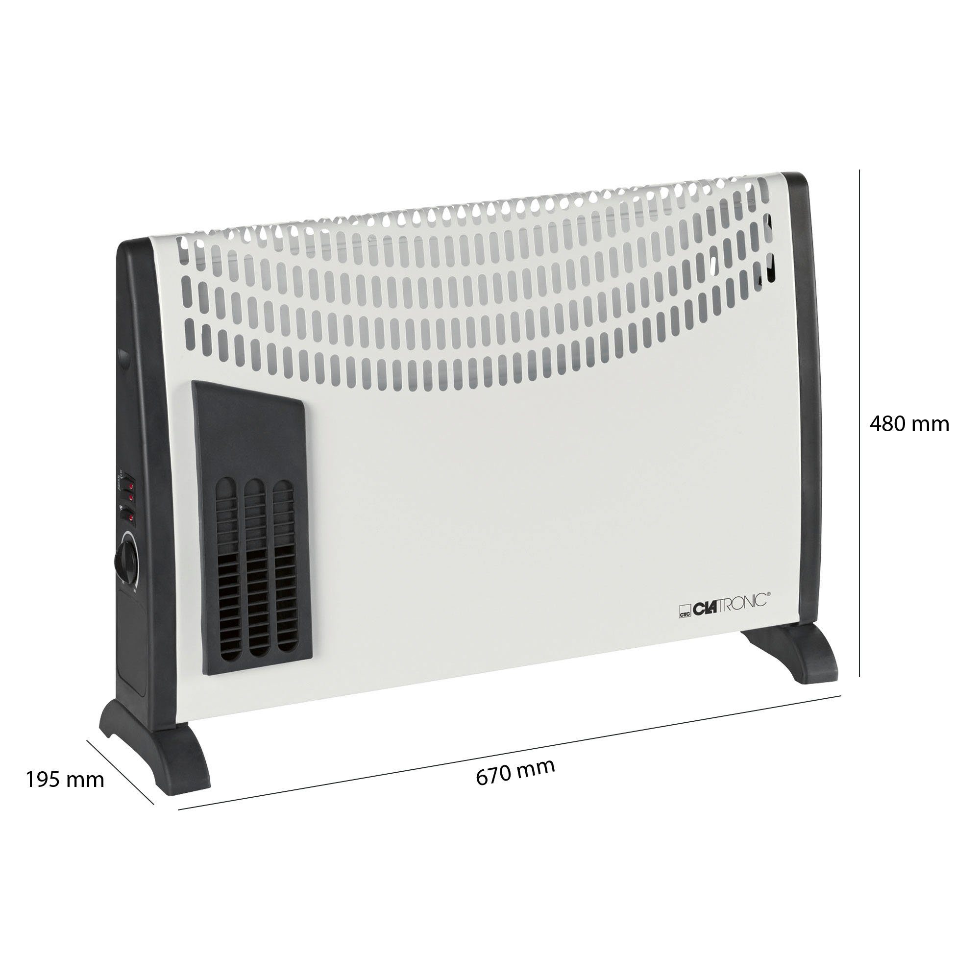CLATRONIC Konvektor KH 3433 N, 2000 W