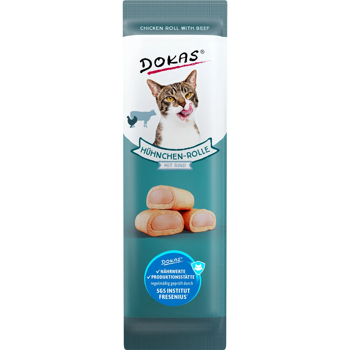 Dokas Hühnchen-Rolle mit Rind günstig kaufen