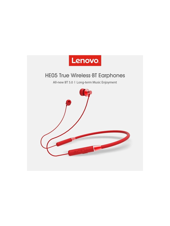 Lenovo Lenovo AudioFlex 10X In-Ear Bluetooth Kopfhörer | Rot in Rot günstig kaufen onesize