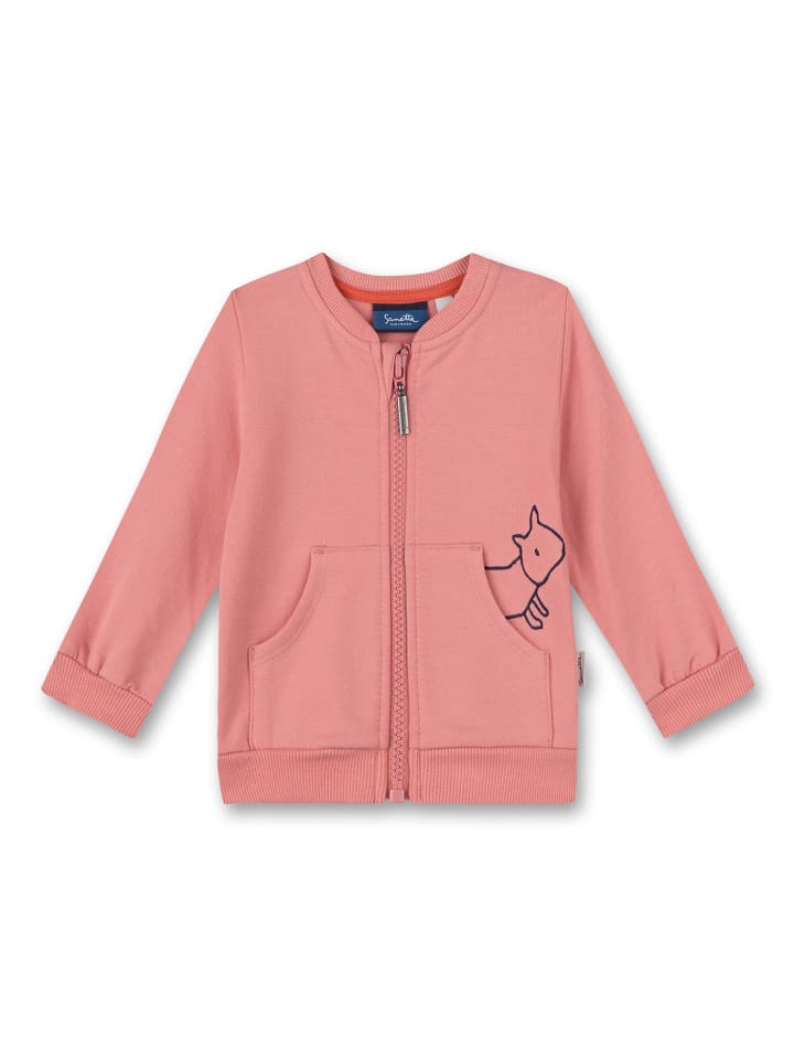 Sanetta Sweatjacke in Rosa günstig kaufen