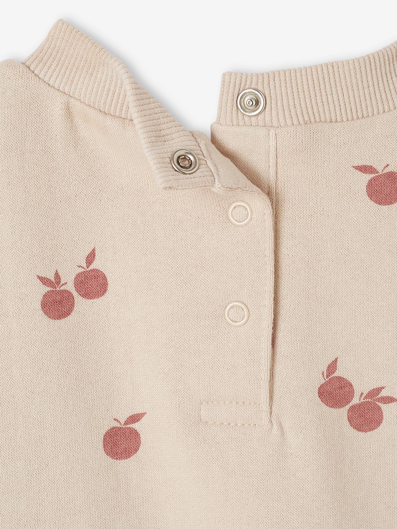Ensemble robe + legging bébé personnalisable beige doré