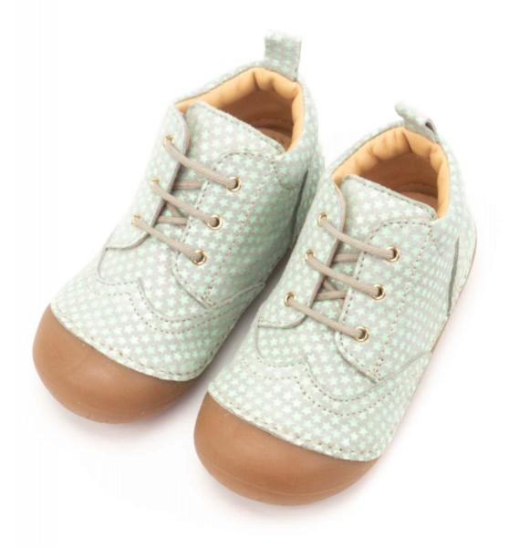 Ocra ~ Lauflern Klettschuh ~ Mint mit Sternchen