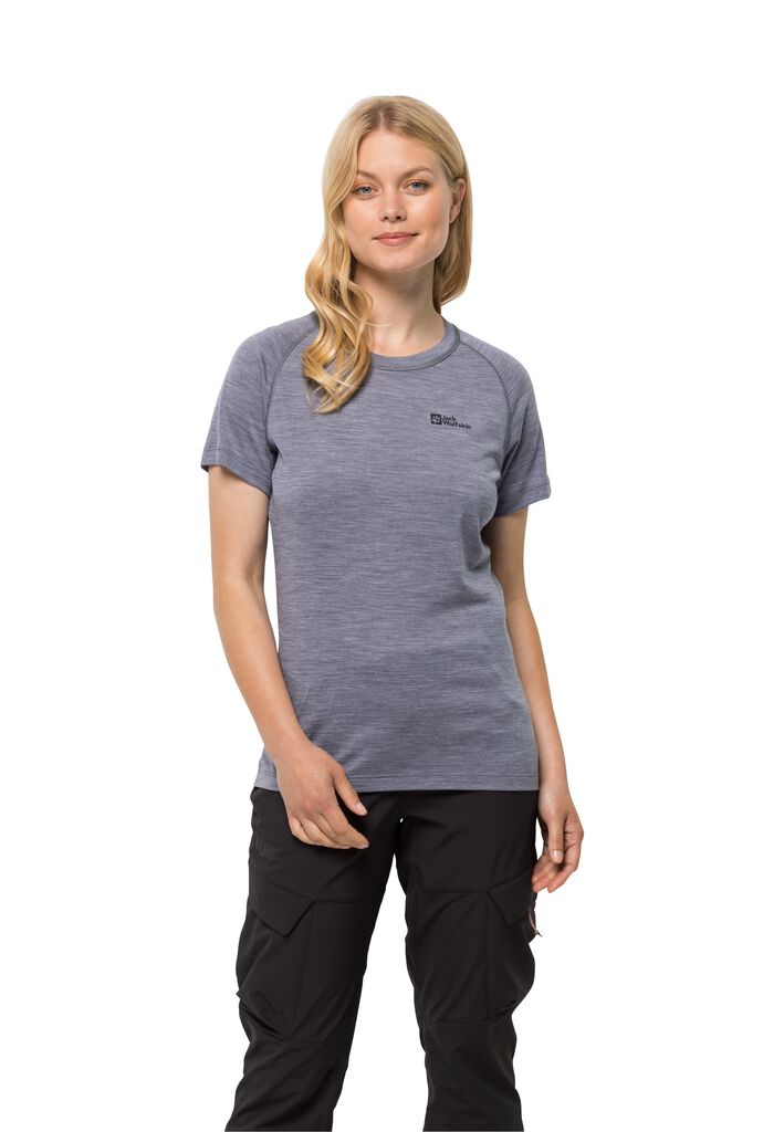 KAMMWEG S/S W Damen T-shirt aus Merinowolle