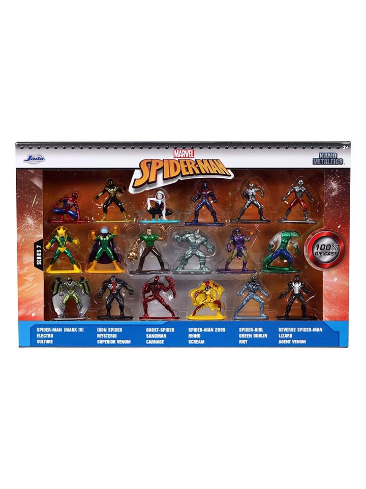Marvel 18tlg. Set: Sammelfiguren ''Spider-Man'' - ab 6 Jahren günstig kaufen onesize