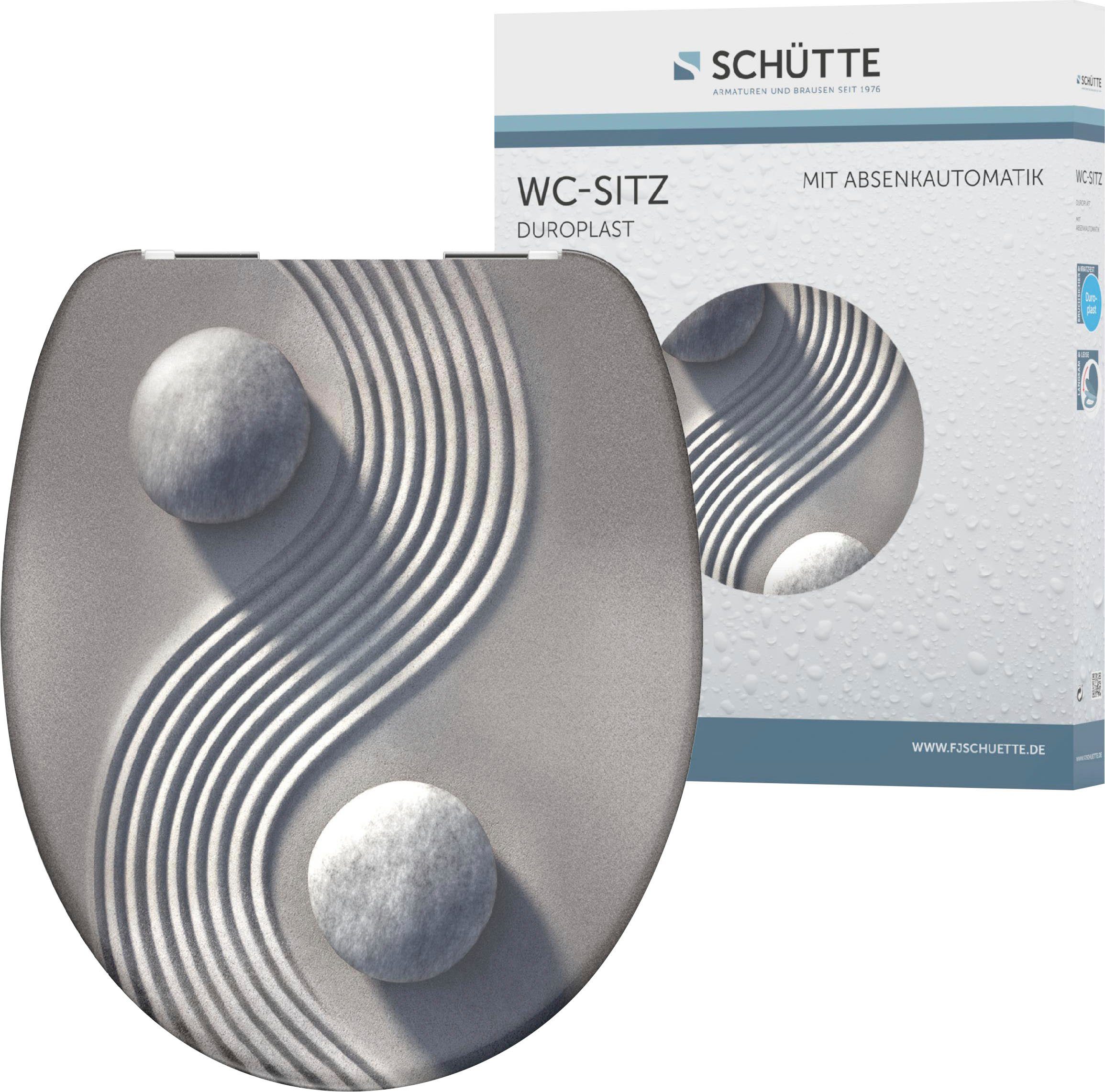 Schütte WC-Sitz Yin & Yang, Duroplast, mit Absenkautomatik