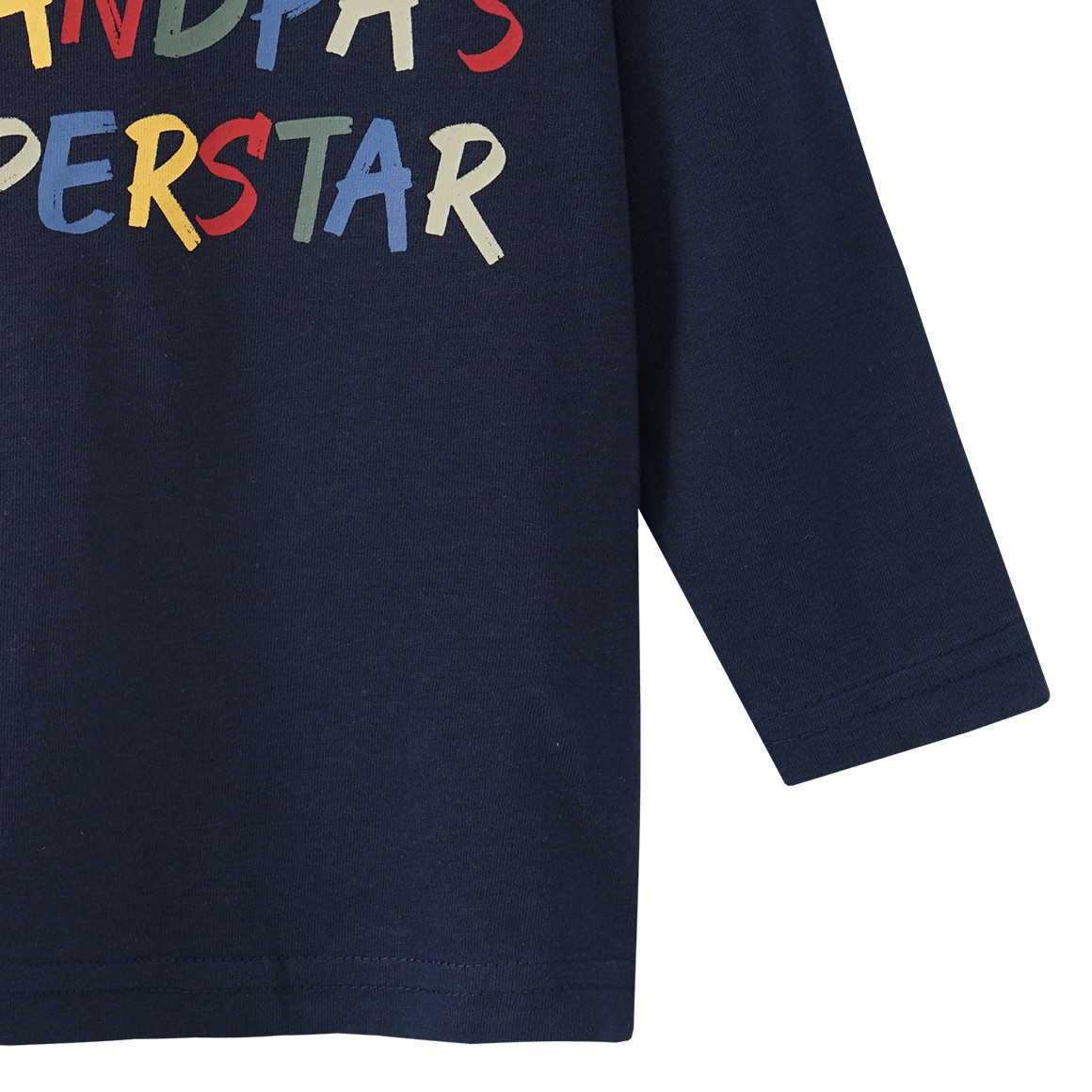Baby Langarmshirt mit Message-Print