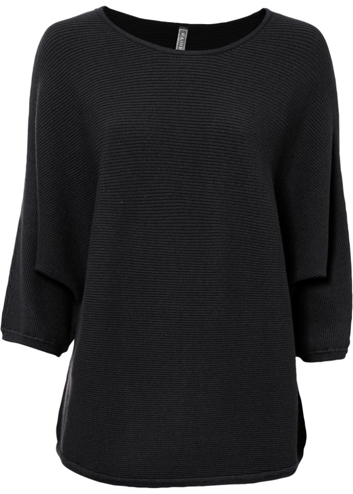 Oversize Ripp-Pullover