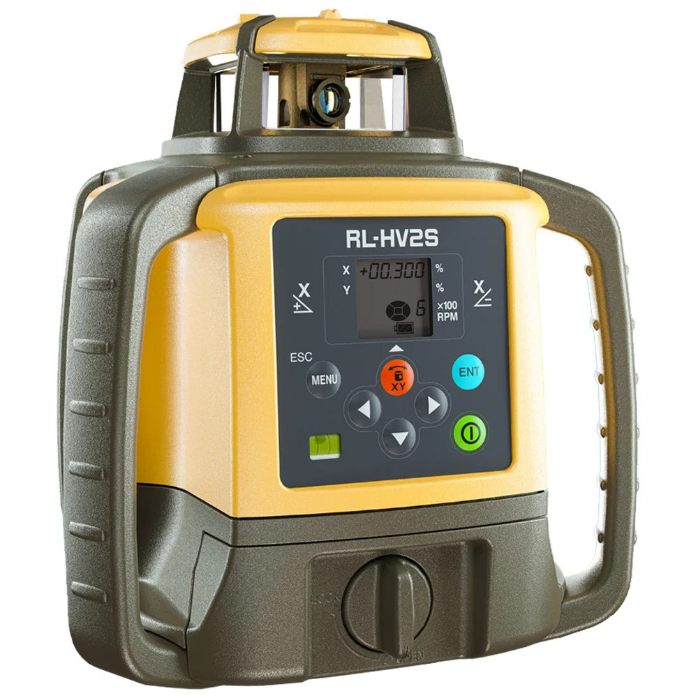 Topcon 1051612-24Set RL–HV2S + LS-100D Set_ Višenamjenski građevinski laser s dvostrukim nagibom
