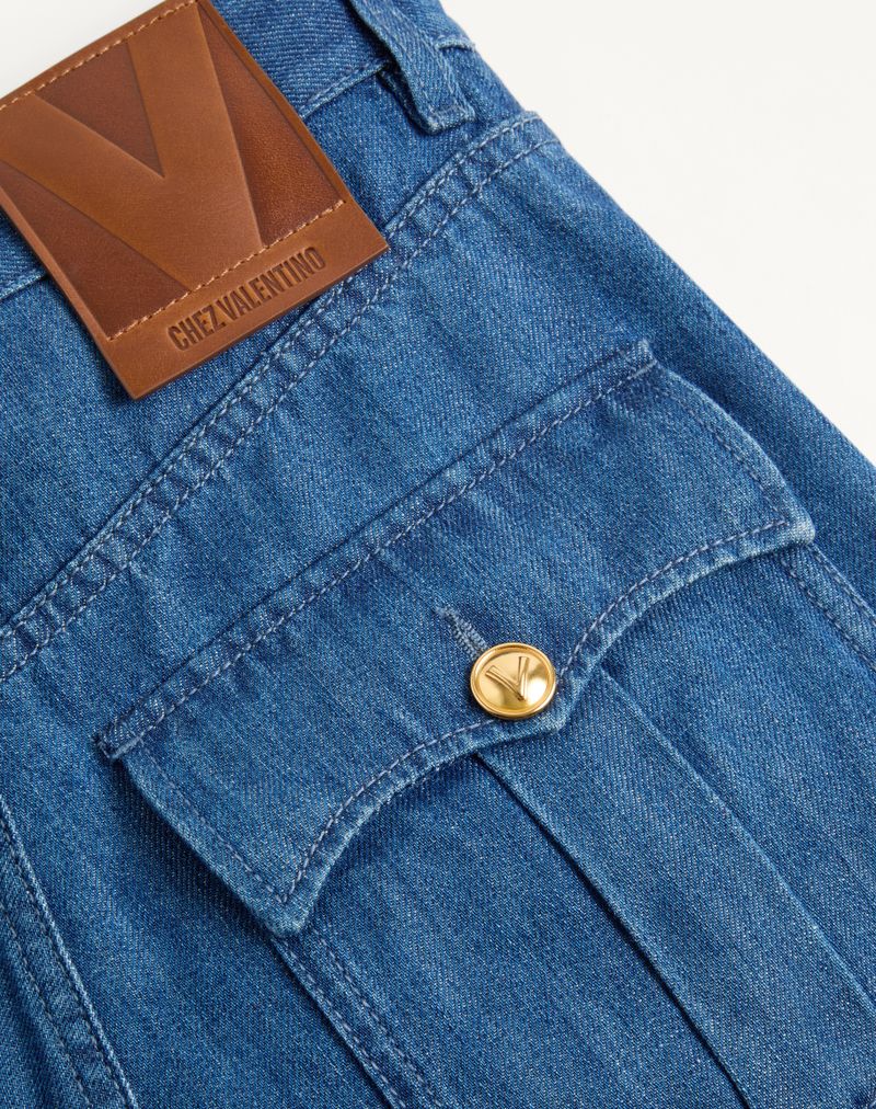Lichtgewicht denim broek