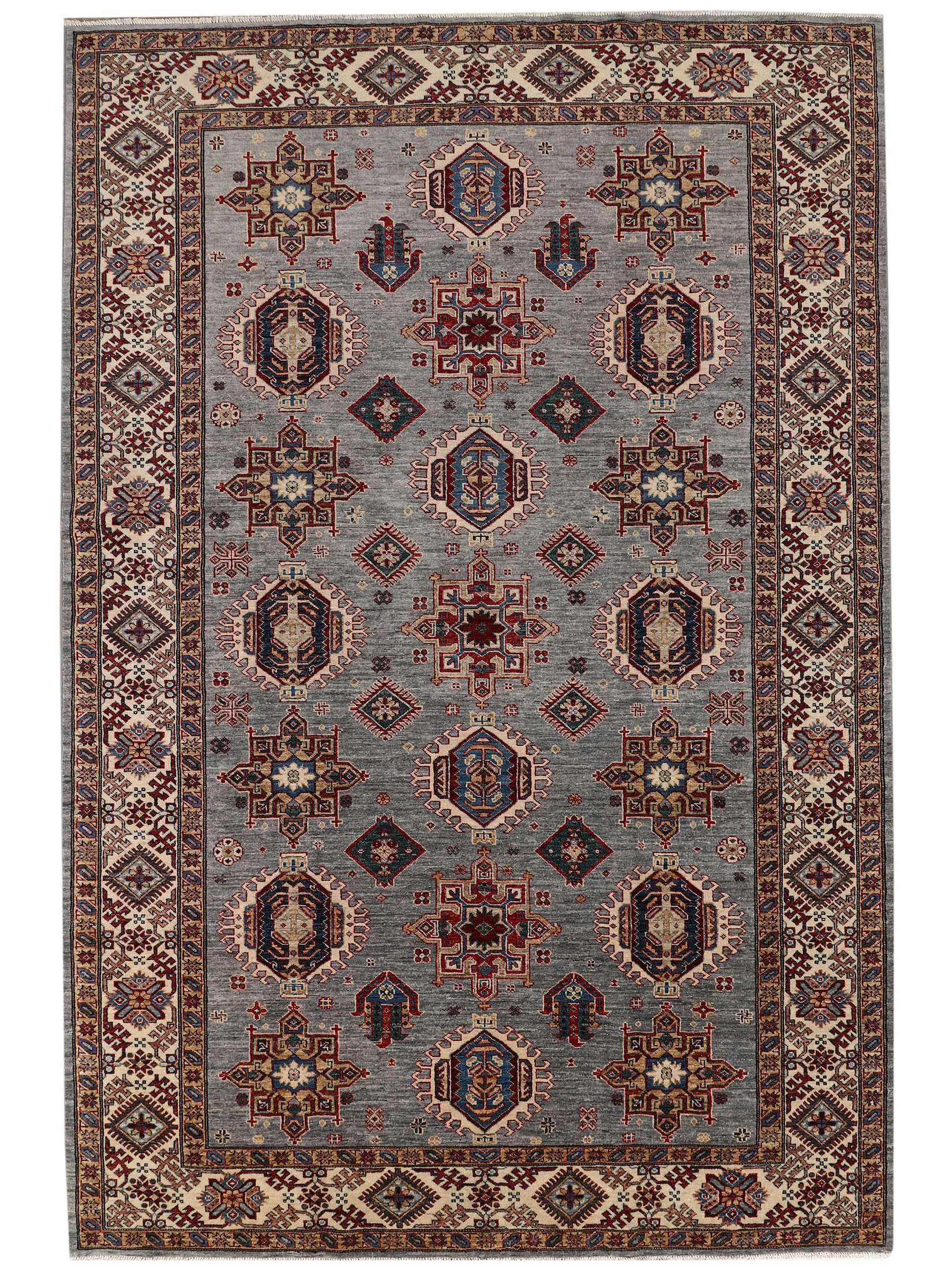 Kazak Ghazni ca. 209 x 314 cm, Unikat / Einzelstück