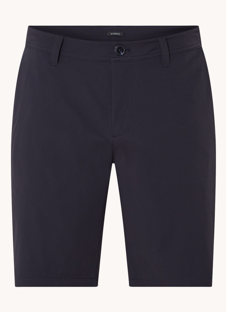 Armani Exchange Straight fit stretch short chinos with side pockets