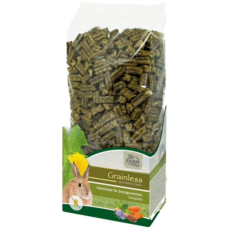 JR Farm Hauptfutter JR Farm Grainless Complete Zwergkaninchen 3,5 kg