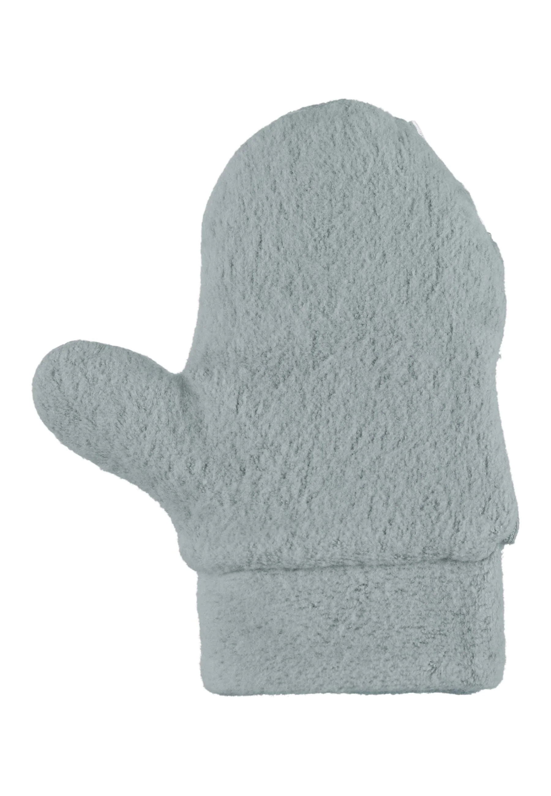 Fäustlinge mit Daumen, Microfleece melange (recycelt)