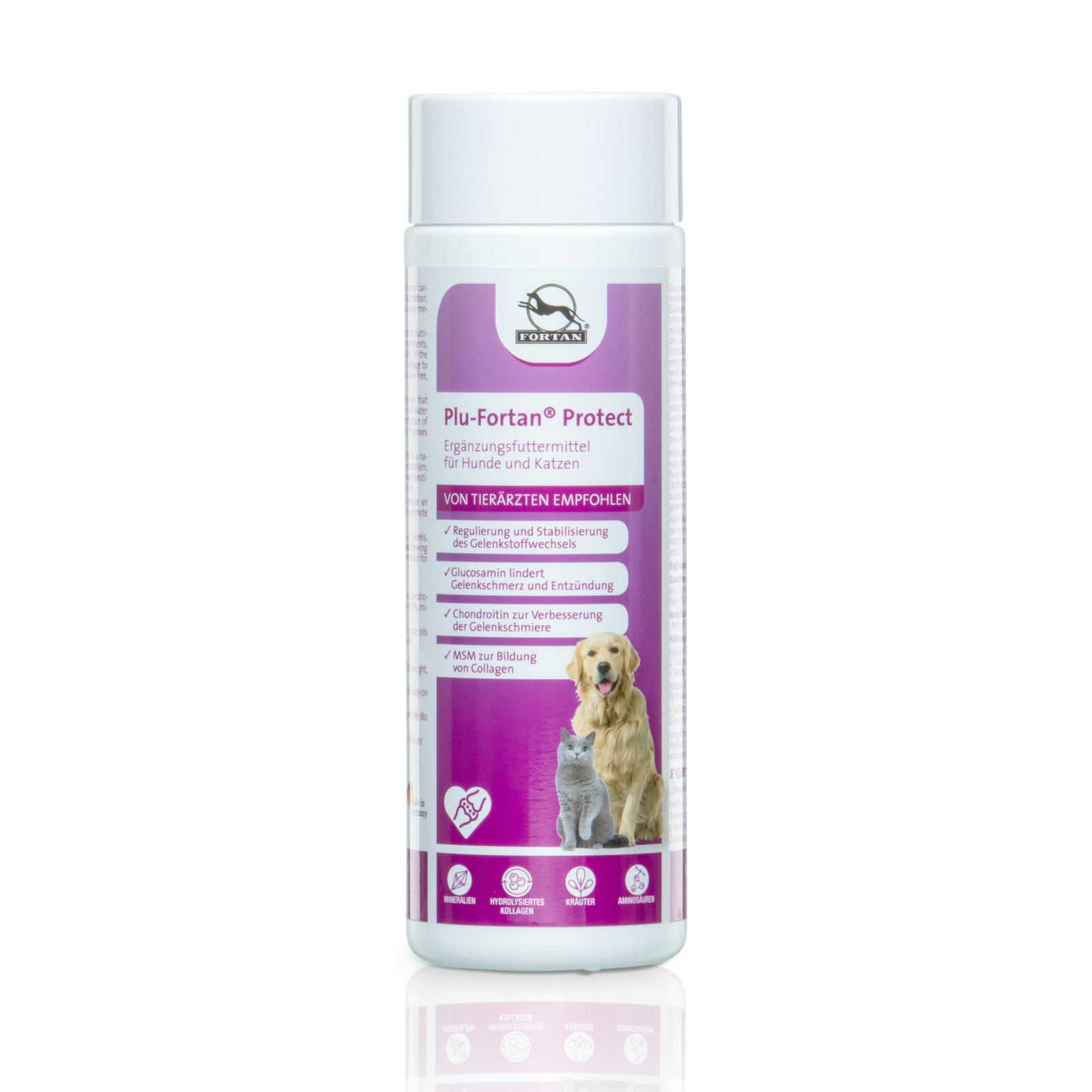 Fortan Ergänzungsfutter & Aufzucht Fortan Plu-Fortan Protect Tabletten mit MSM 350 g