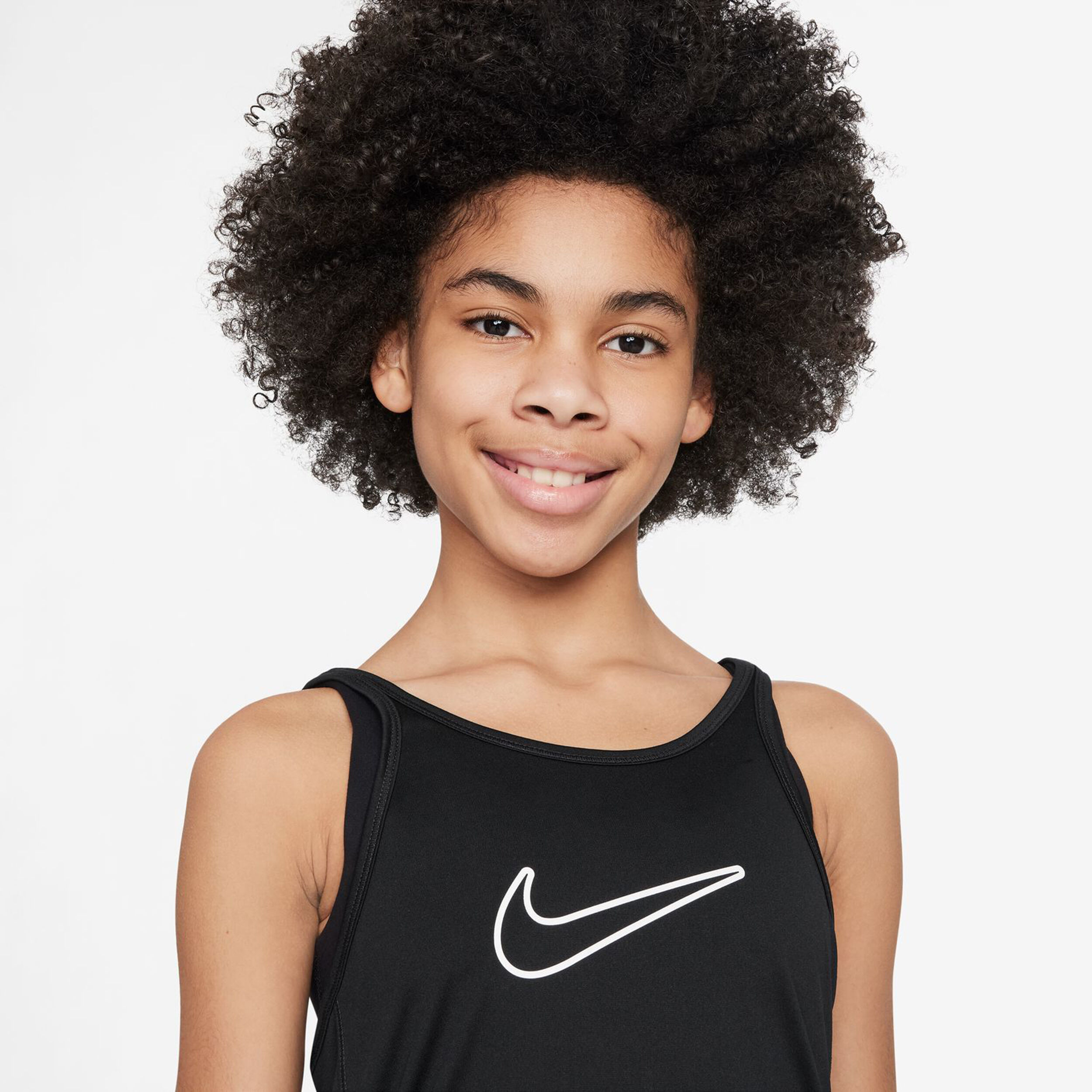Dri-Fit One Tank-Top Mädchen - Schwarz