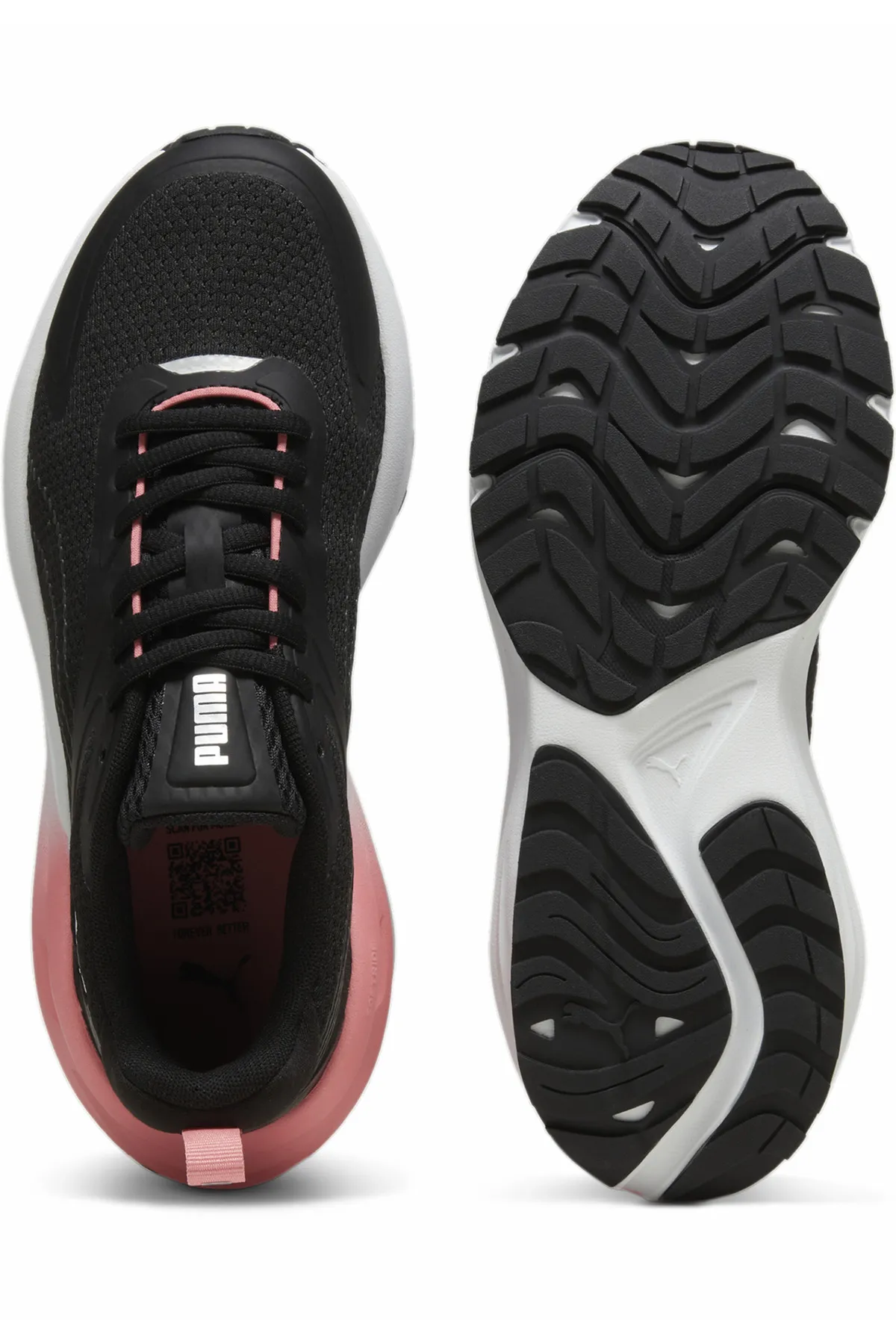 Puma  Sneaker - Schwarz - Flacher Absatz